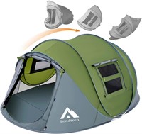 4-Person Tent  110*78*51'  Green/Grey