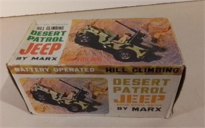Desert Patrol Jeep By Marx