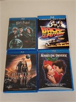 LOT OF 4 BLU-RAY MOVIES