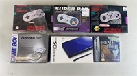 6pc Empty Nintendo Game Related Boxes