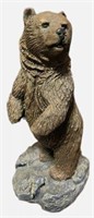 7in Tall Ceramic Standing Bear Statue