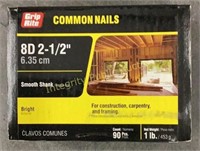 GripRite Common Nails 8D 2-1/2”