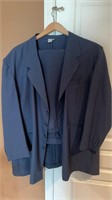 Gino  Cappeli 3 button suit. 56R 52 pants