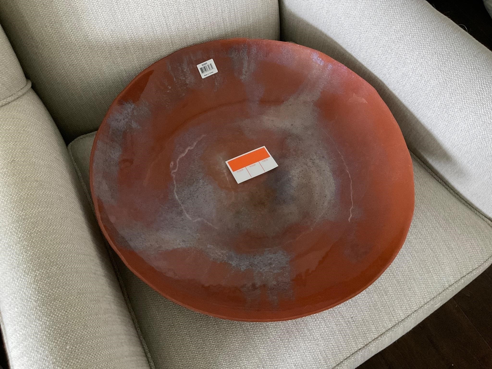 Turkish Large Glass Bowl