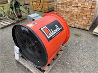 Caldwell 24" 3hp In-Line Aeration Fan