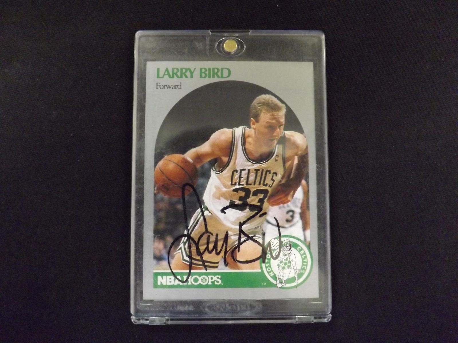 1990 HOOPS LARRY BIRD AUTOGRAPH RCA COA