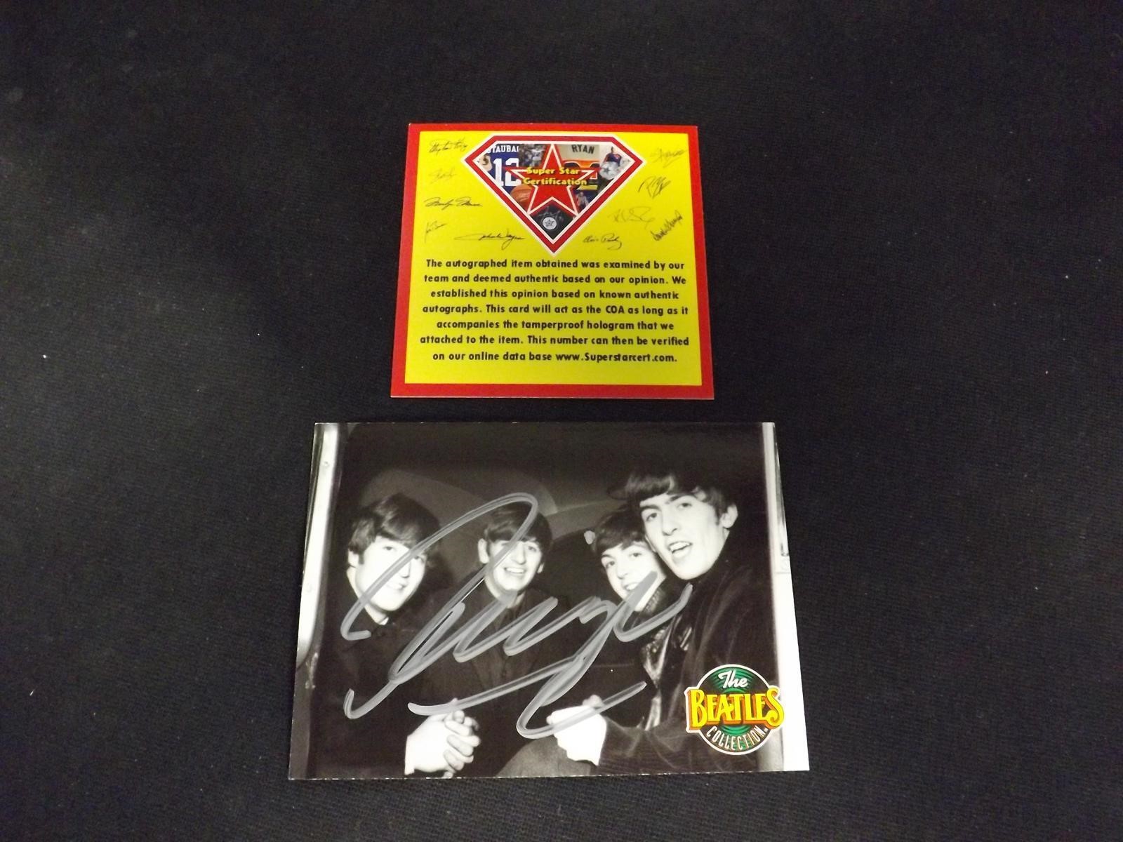 1993 THE BEATLES RINGO STARR AUTOGRAPH COA