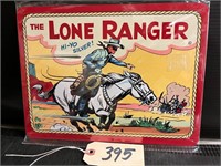 Lone Ranger Metal Sign 12 x 9