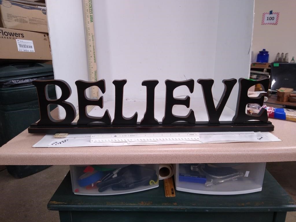 Home Decor Believe