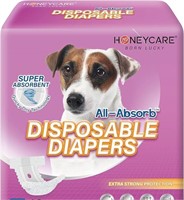 HONEY CARE All-Absorb Disposable Female Dog Diaper