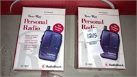 Vintage personal 2-way radios radio shack