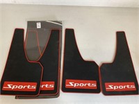 (4) SPORT MUD FLAPS