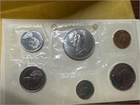 1968 Canadian Uncirculated Coin Set