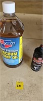 Vacuum pump oil, air tool oil