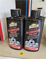 6x Busch Super Shine Aluminum Polish 16 oz