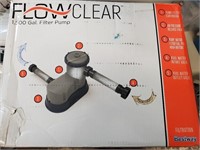 Bestway Flowclear 1500 GPH Filter Pump (Grey)