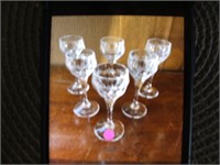 Set of 20 glasses