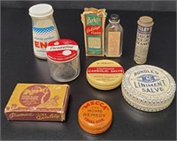 Vintage Advertising Tins and Bottles