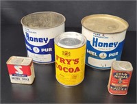 Vintage Advertising Tins