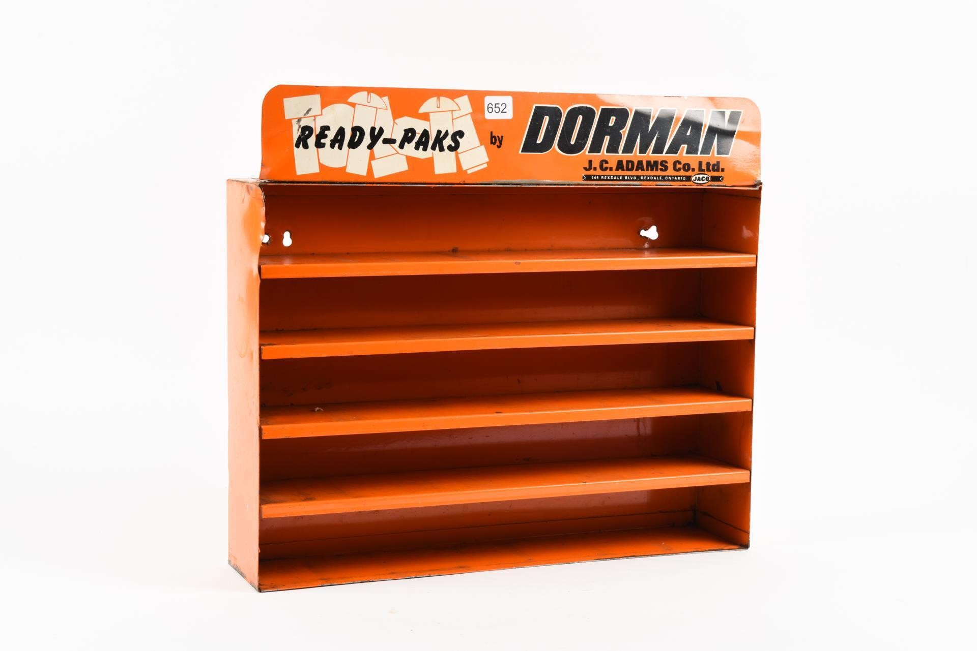 VINTAGE DORMAN READY-PAKS WALL RACK