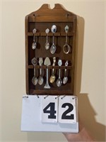 Spoon Collection and Wall Display