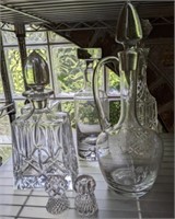 GROUP OF DECANTERS,MISC