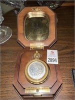 Morgan Silver Dollar collector pocket watch