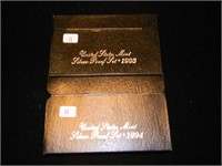 1993, 1994 Silver Proof Sets