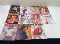 (11) Issues Playboy's  1990
