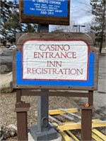 "Casino Entrance" Sign