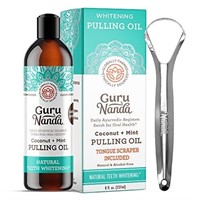 GuruNanda Oil Pulling (8 Fl.Oz) with Coconut Oi...