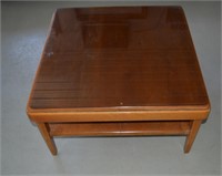 Square Coffee Table (Glass Top)