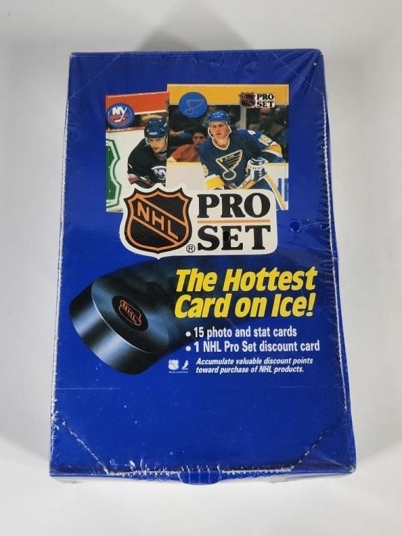 1990 NHL PRO SET WAX BOX SEALED