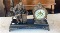 New Haven Blacksmith Figural Clock