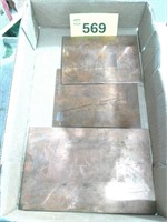 (3) Copper Etching Plates