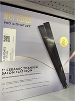 Hot Tools 1" Ceramic Titanium Flat Iron