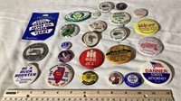 Assorted Advertising Buttons