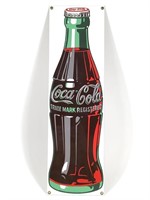 Coca-Cola Coke Porcelain Enameled Metal Sign Repro