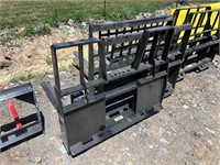 Unused 4200 LB Quick Attach Pallet Forks