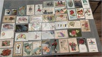 Various Vintage used and new post cards