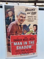 Original Movie Poster, Man in the Shadow