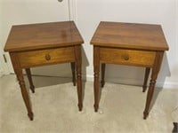 Pair of Early American Ant. Night Stands