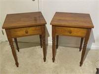 Pair of Early American Ant. Night Stands