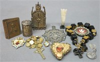 GROUP OF RELIGIOUS THEMED JEWELRY