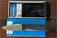 Benchmade 535 Bugout Knife White Blade/Black- NIB