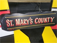 St. Mary's County Sign by D. Poe