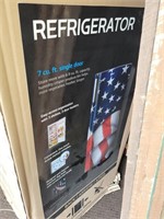 LG Refrigerator, 7 Cu. Ft, Single Door