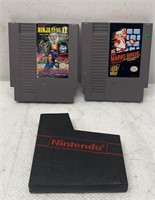 Nintendo Ninja II and super Mario Bros game