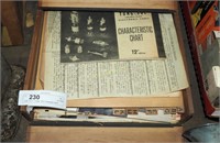 Vntage 1950's Newspaper Adv & Brochures File