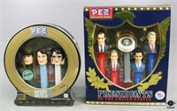 Pez Dispensers: U.S. Presidents, Elvis / 2 pc